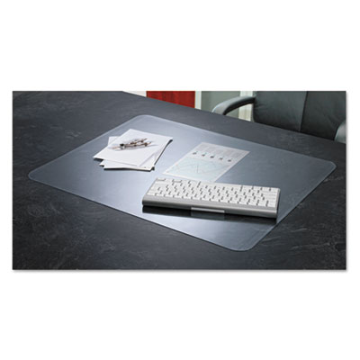 Artistic KrystalView Desk Pad with Microban, 36 x 20, Clear 