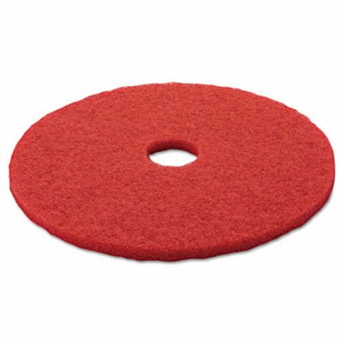 Case of 5 Sanico MVP Lead Off 13" Red Buffing Floor Pad 